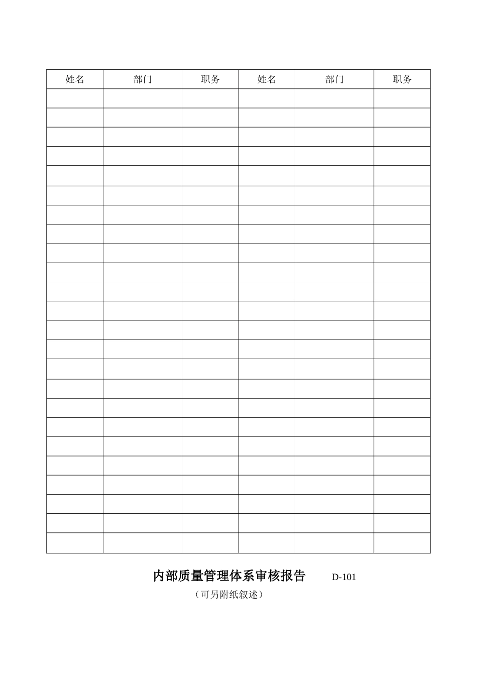 电梯公司年度内审计划_第3页