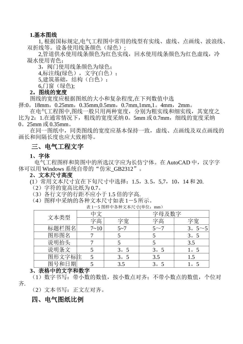 电气工程CAD标准制图规则_第2页