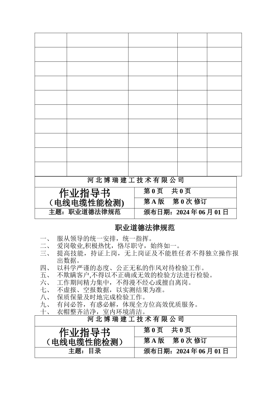 电线电缆作业指导书_第2页