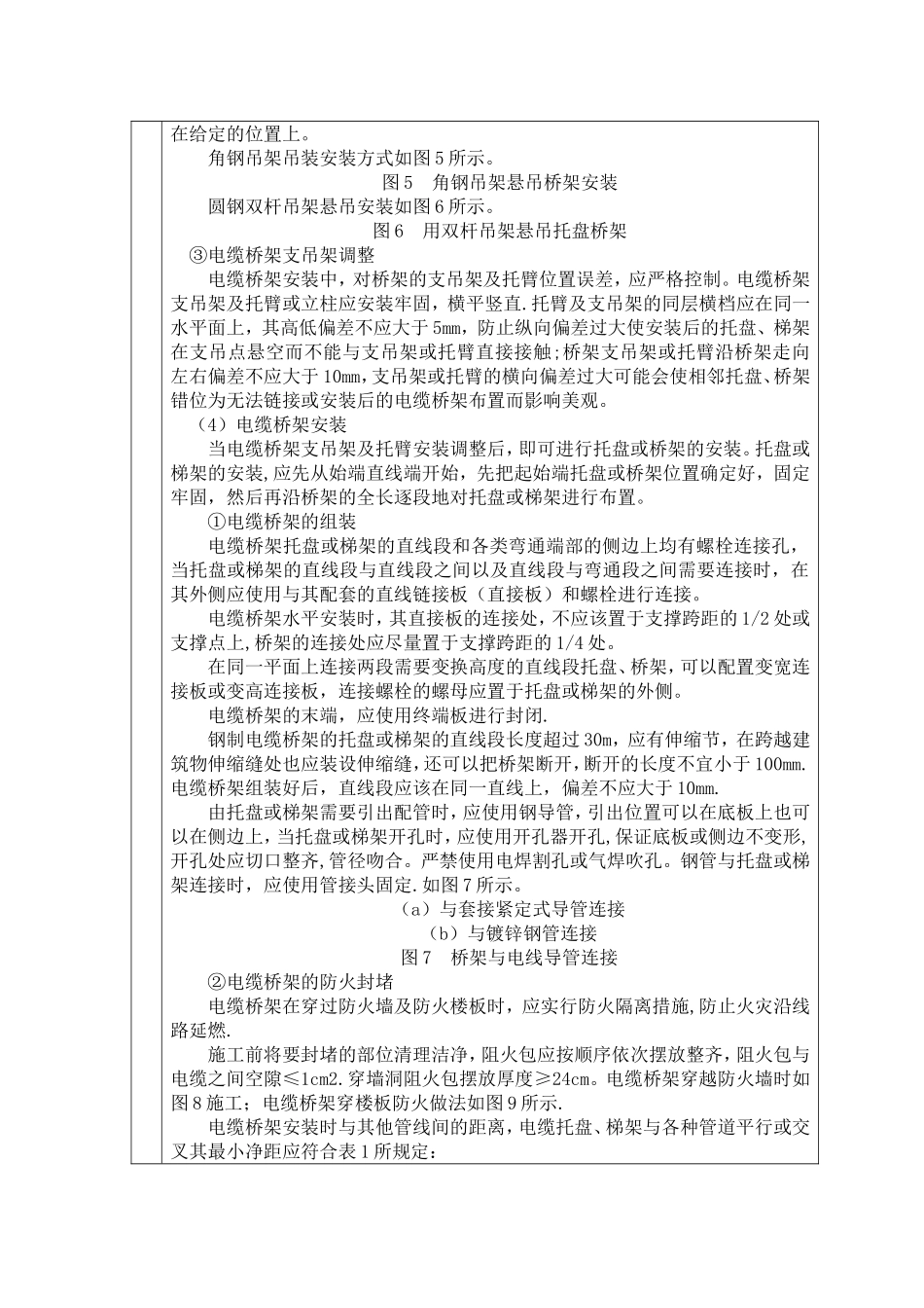 电缆桥架安装技术交底_第3页