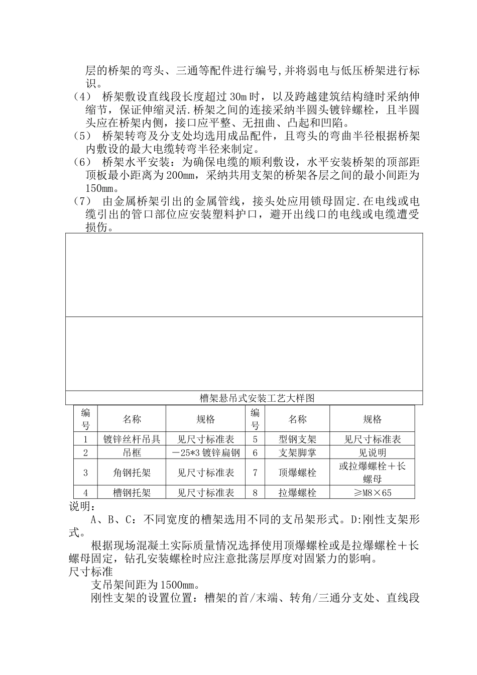 电缆桥架安装方案_第2页