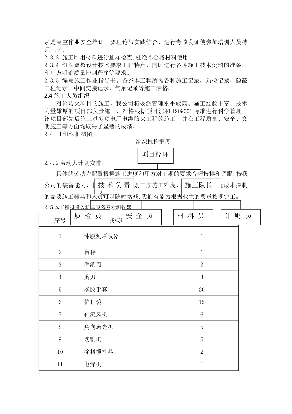 电缆沟防火方案_第3页