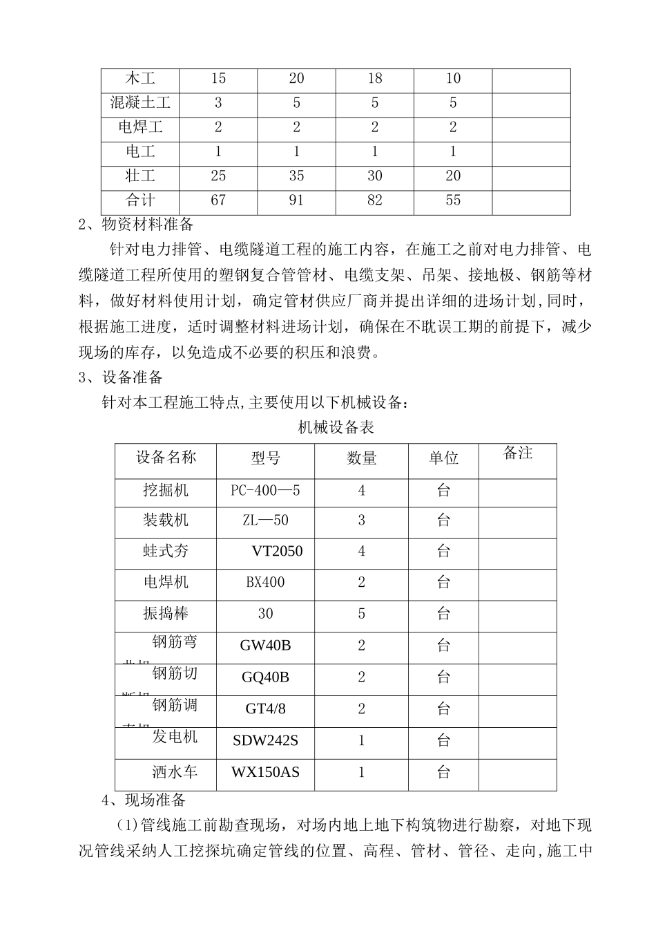 电缆隧道施工专项方案_第2页
