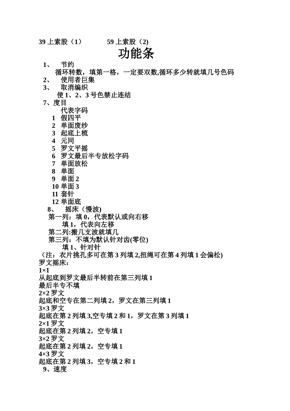 电脑横机色码表_第2页