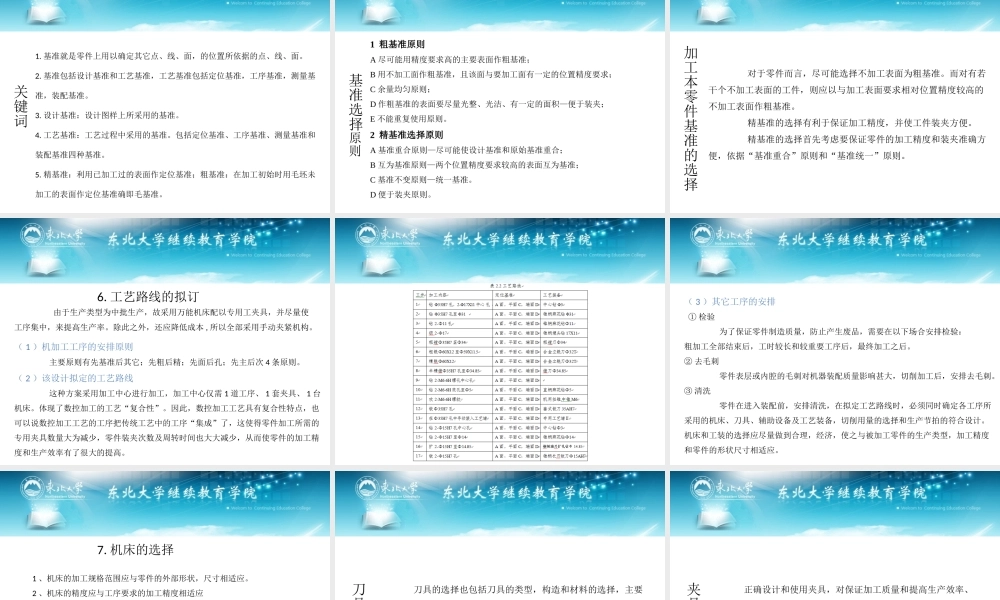 辅助零件加工加强套的工装设计与制造  答辩PPT