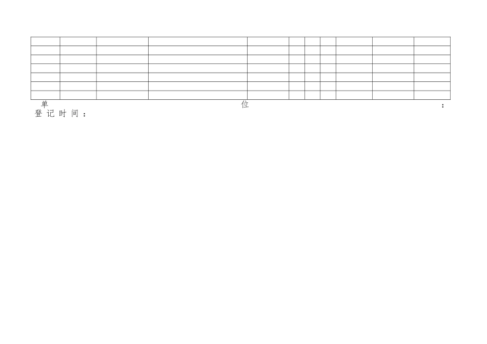 疫情防控登记表_第2页