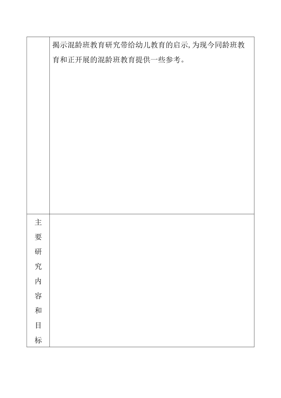 幼儿园混龄教育存在的问题与对策研究  学前教育专业_第2页