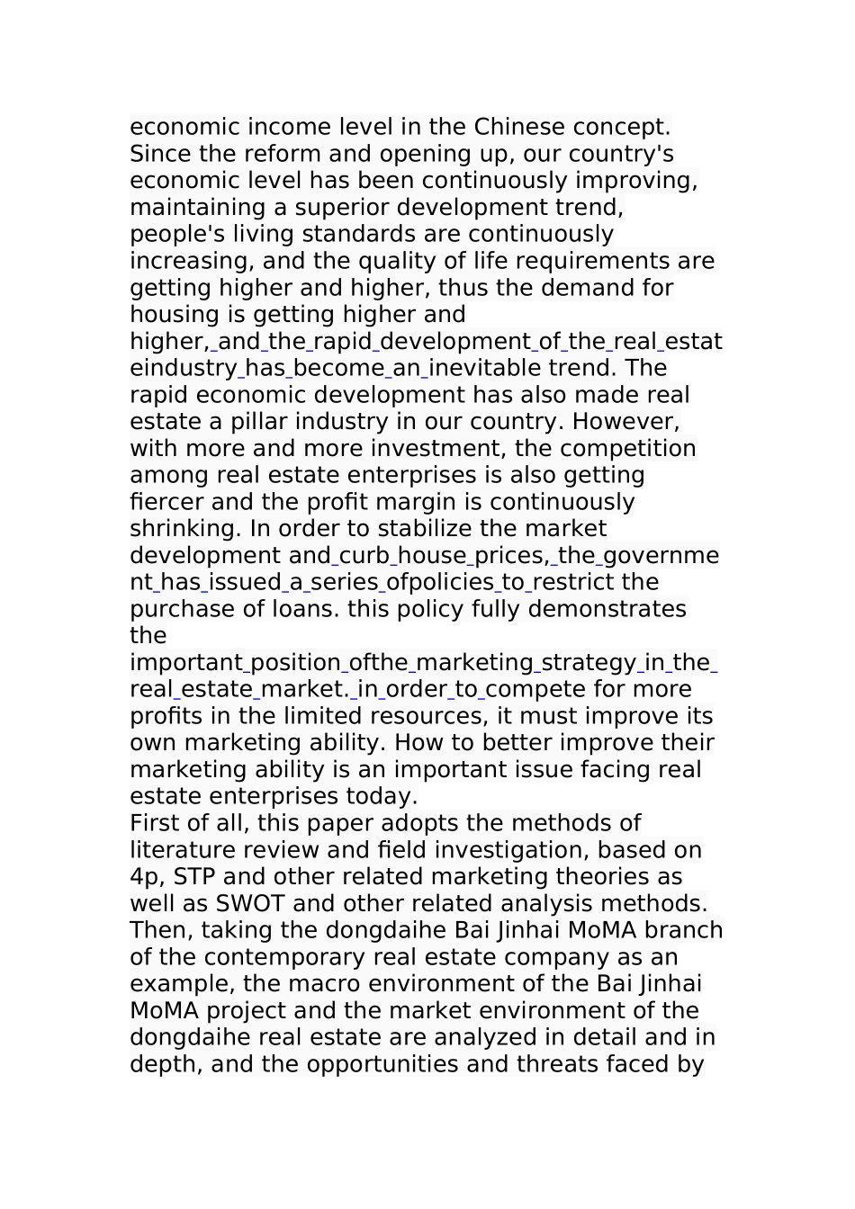 当代置业房地产公司的营销策略  市场营销专业_第2页