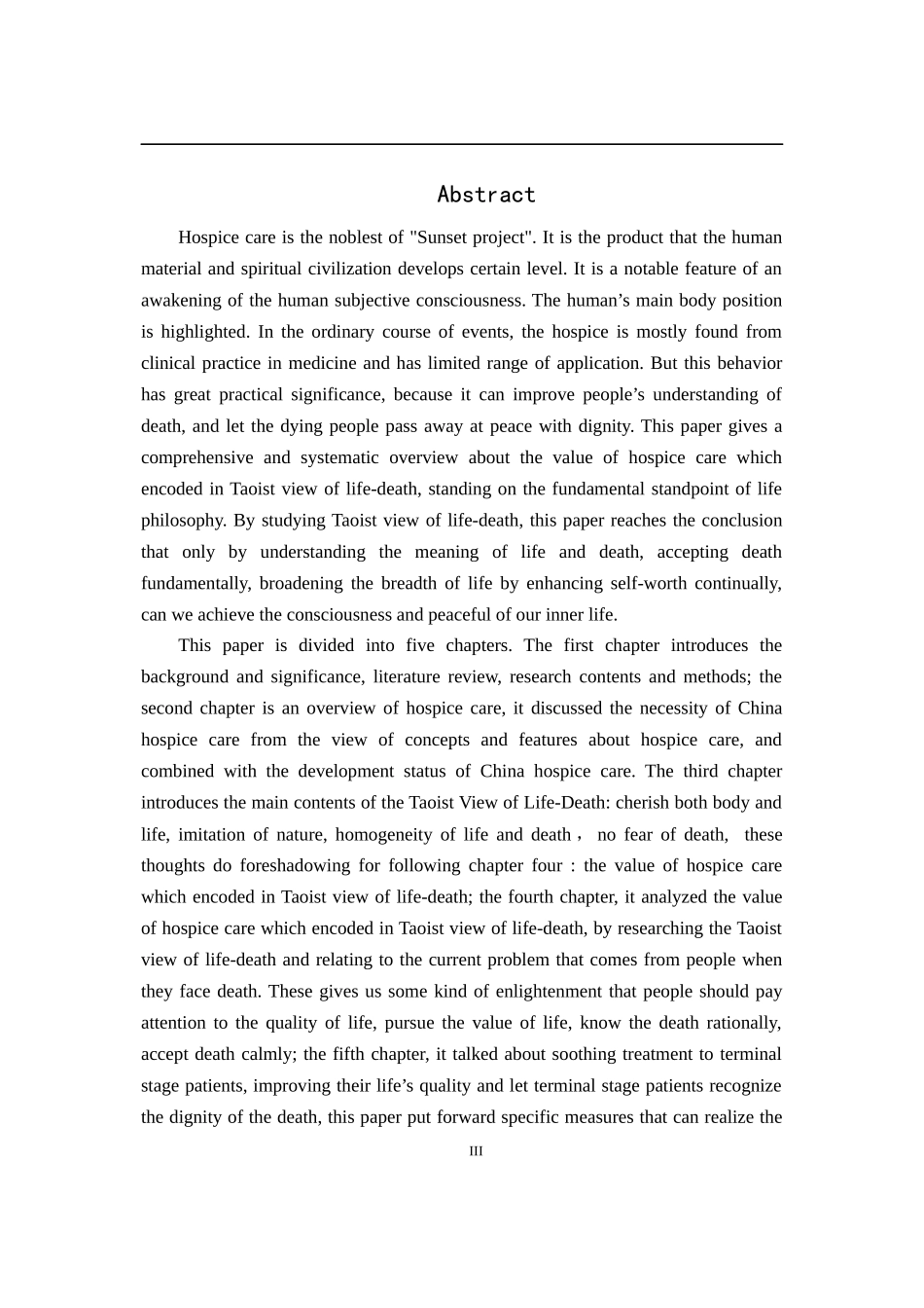道家生死观的临终关怀价值  文化产业专业_第3页
