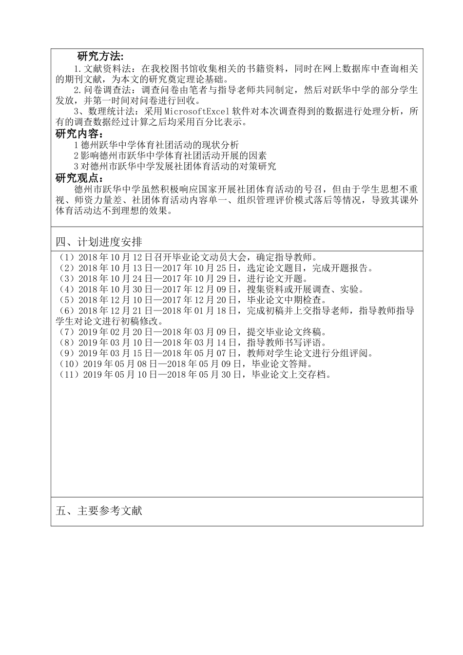 德州市跃华学校初中部社团发展现状的调查研究  教育教学专业_第2页