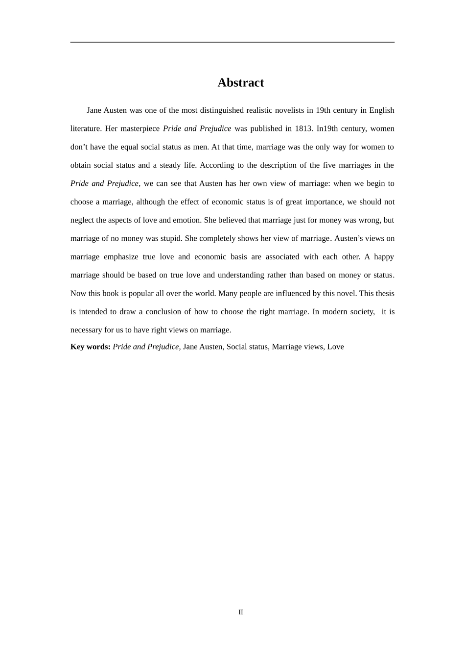 从《傲慢与偏见》探究当代婚恋观  社会学专业_第2页