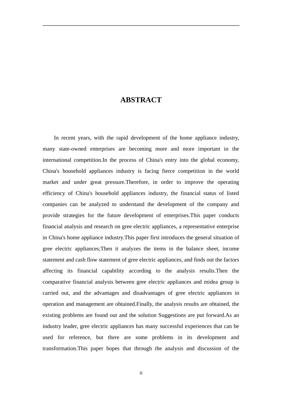 珠海格力电器财务分析与研究_第2页