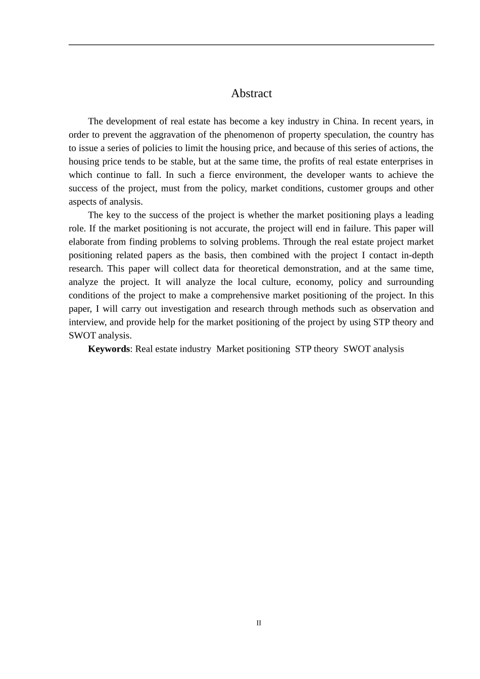 住宅类地产开发项目市场定位分析_第2页