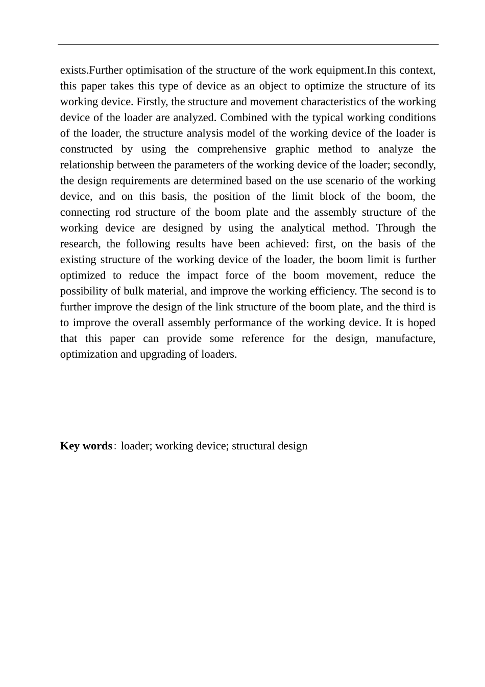 装载机工作装置结构设计和实现  机械设计自动化专业_第3页