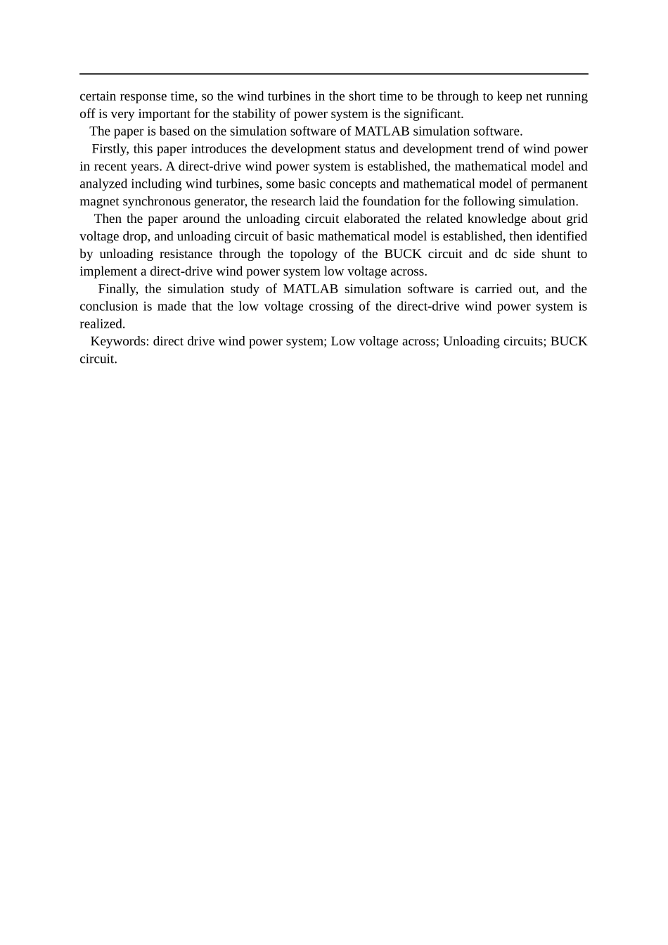 自动化-直流侧采用卸荷电路实现风电场低电压穿越仿真研究_第2页