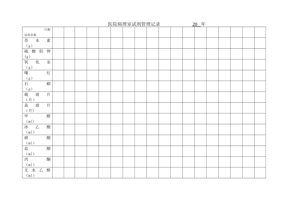 病理科各种记录表格_第3页