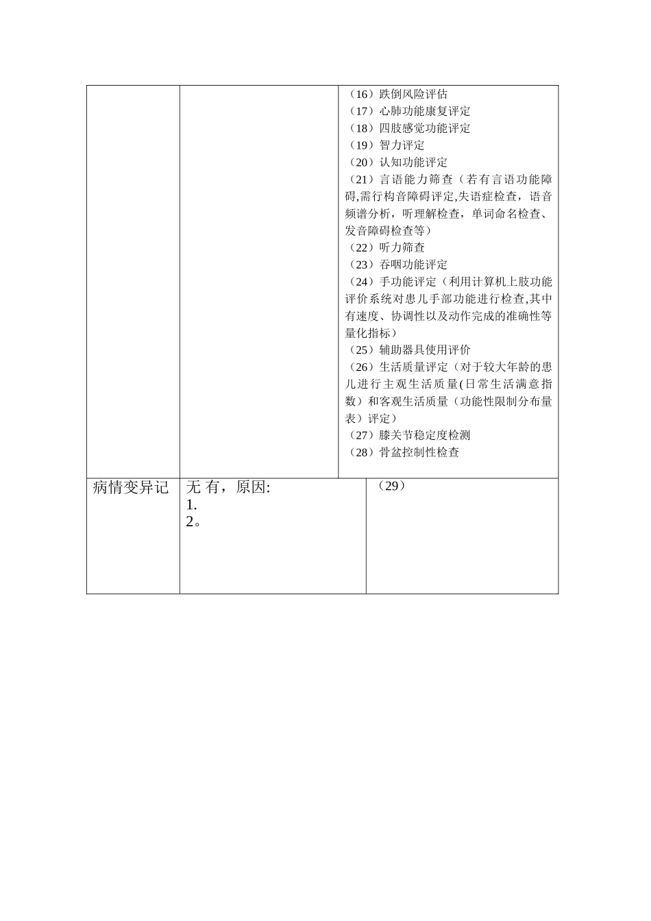 痉挛型脑瘫康复临床路径_第3页