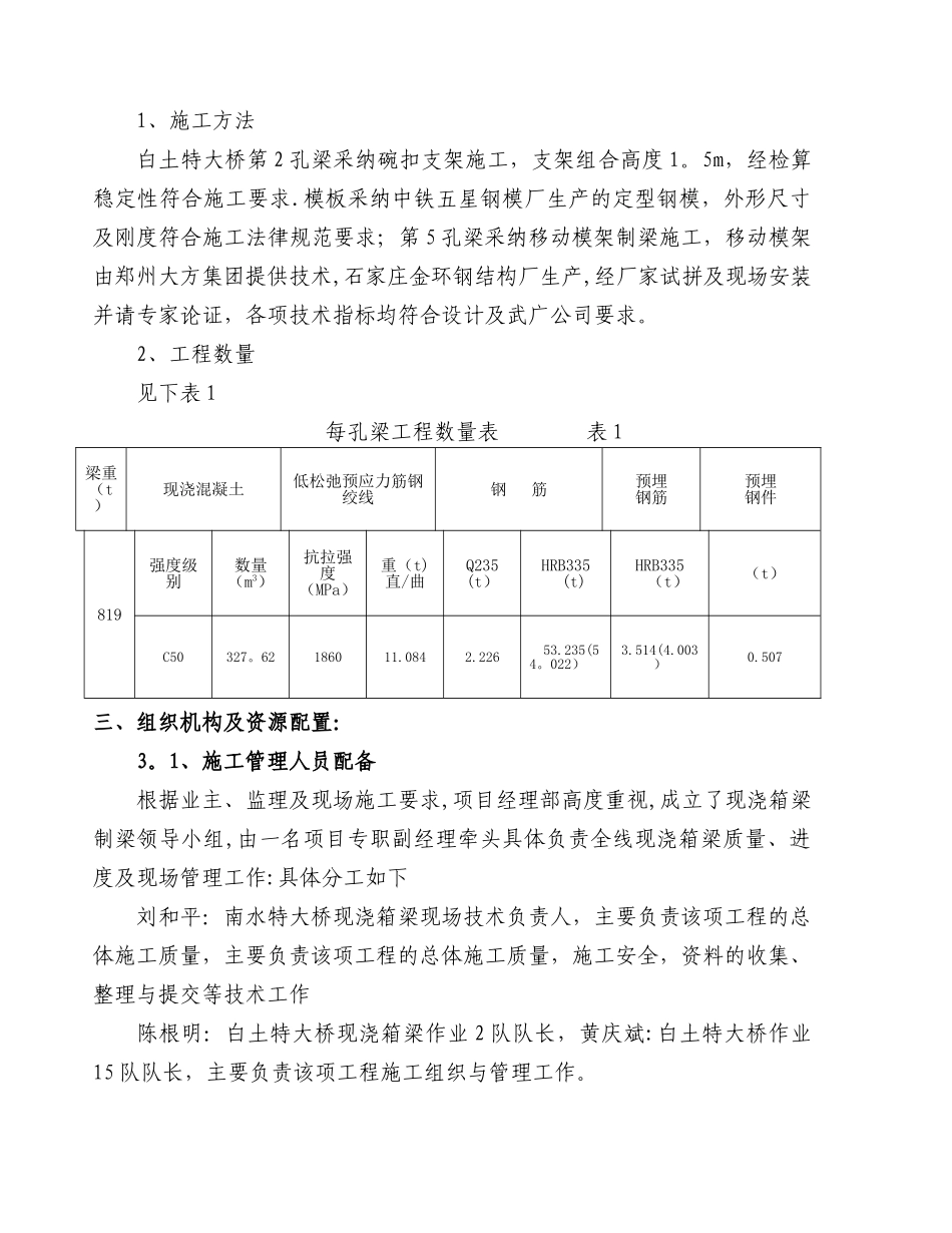 白土特大桥现浇箱梁施工方案_第2页