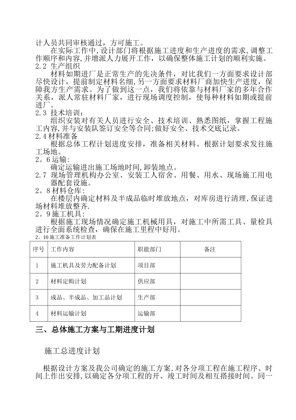 百叶窗施工组织设计方案_第2页