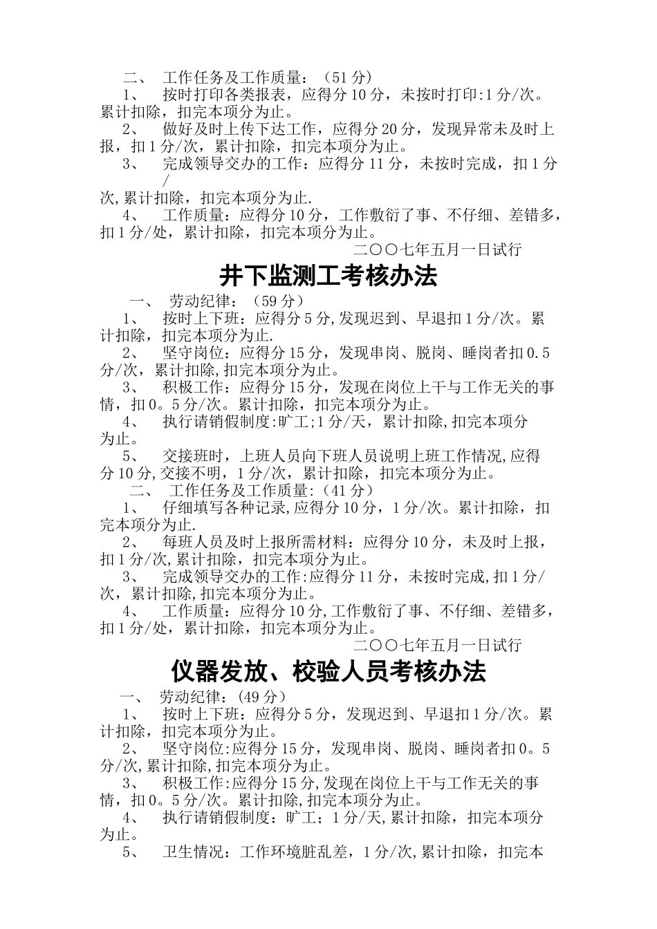 监测监控人员岗位责任制_第3页