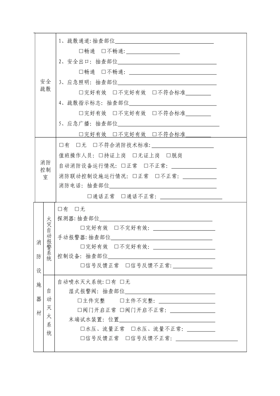 监督检查记录表_第3页