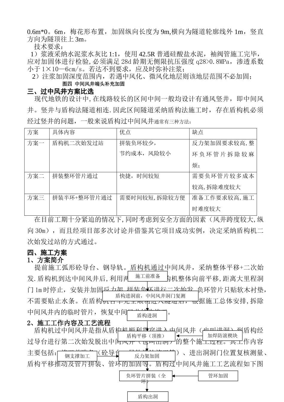 盾构过中间风井施工方案_第2页