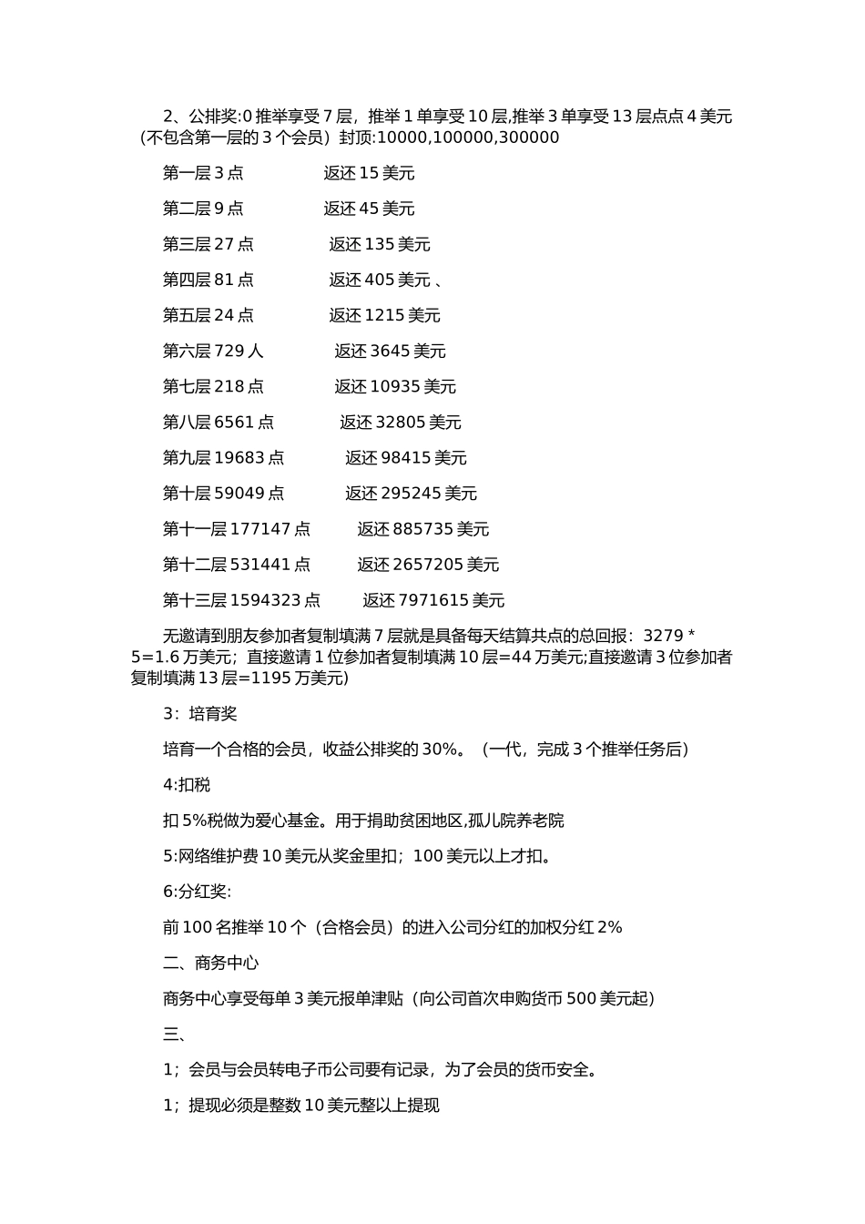 矩阵制度三三复制直销系统_第3页