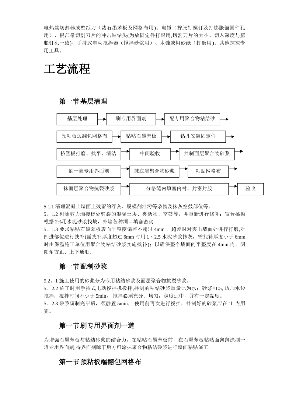 石墨聚苯乙烯泡沫板外墙保温施工组织设计方案_第3页