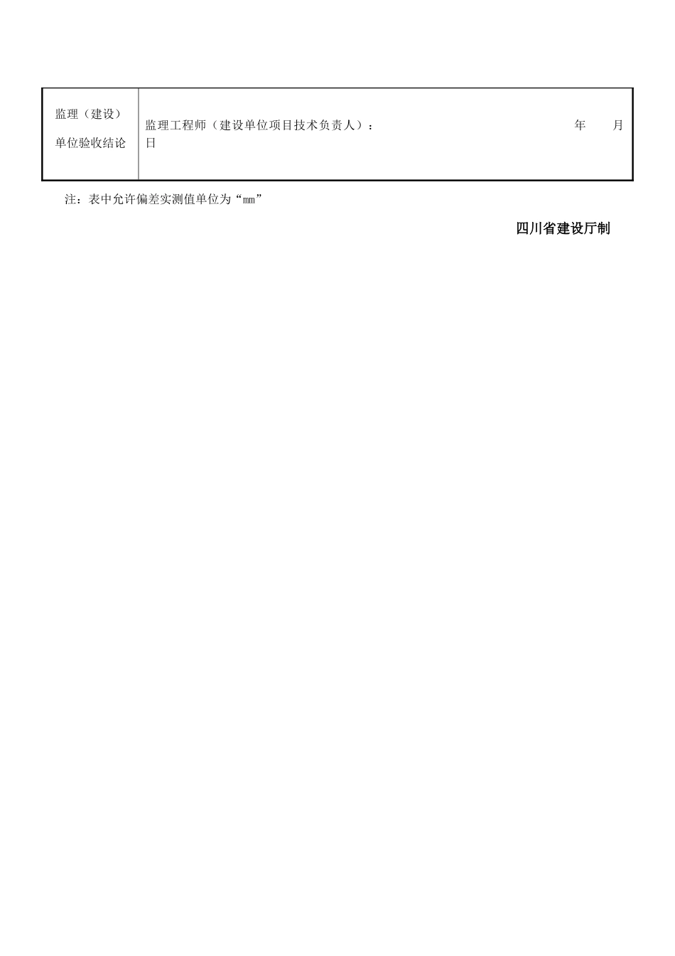 石方开挖工程检验批质量验收记录_第2页