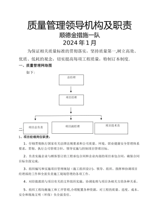 石油钻井质量管理制度