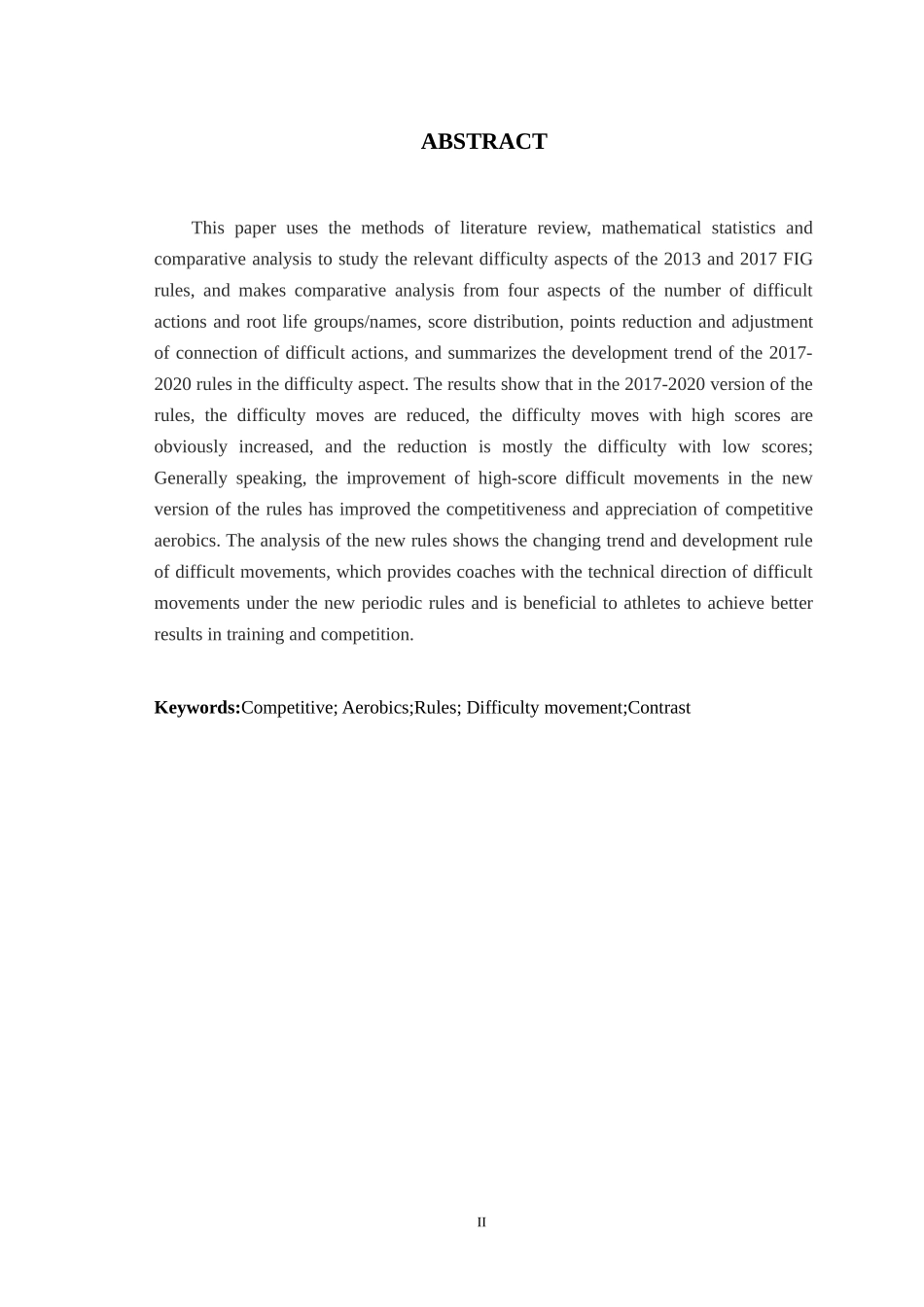 新旧规则对比下竞技健美操难度动作的分析研究论文设计_第2页