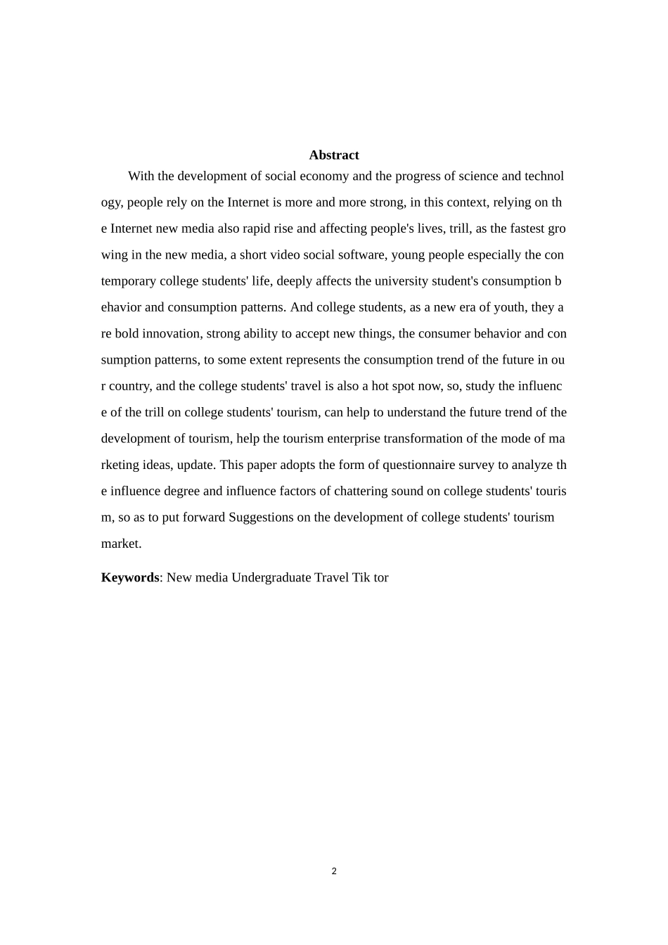 新媒体的兴起对大学生旅游的影响_第2页
