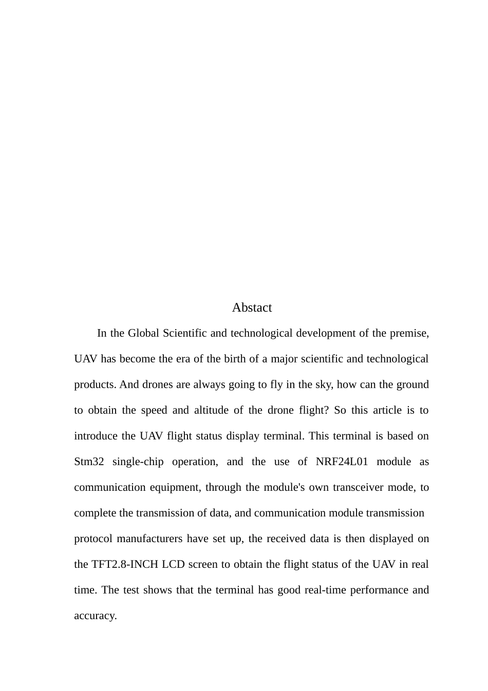 新型无人机操纵电子飞控系统——飞行状态显示终端子系统的设计与实现_第2页