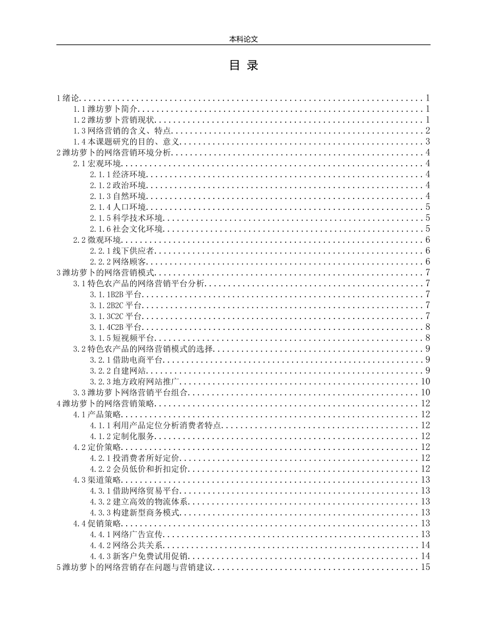 潍坊萝卜网络营销模式研究_第3页