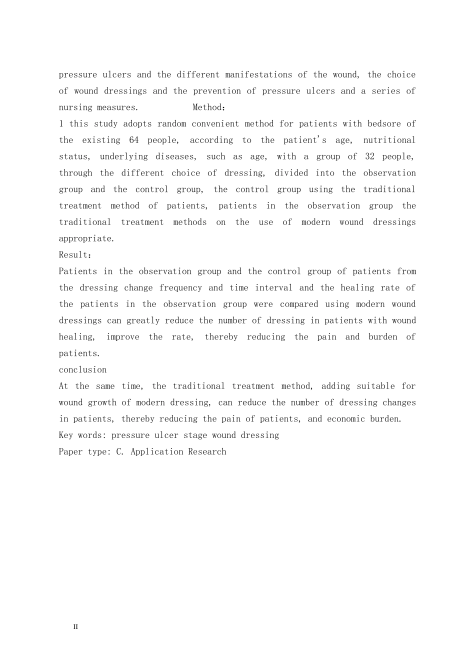 现代伤口敷料对压疮的影响_第2页