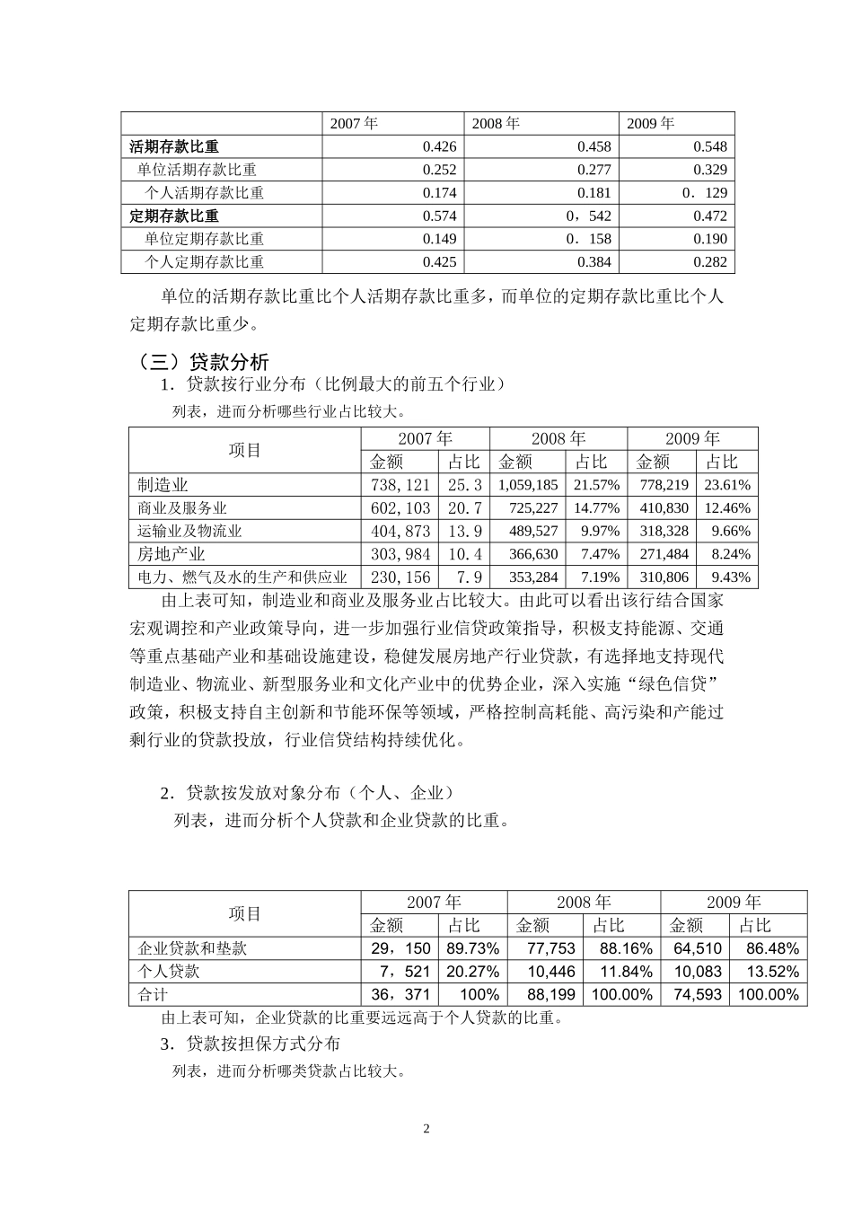 中国银行股份有限公司财务分析报告_第2页