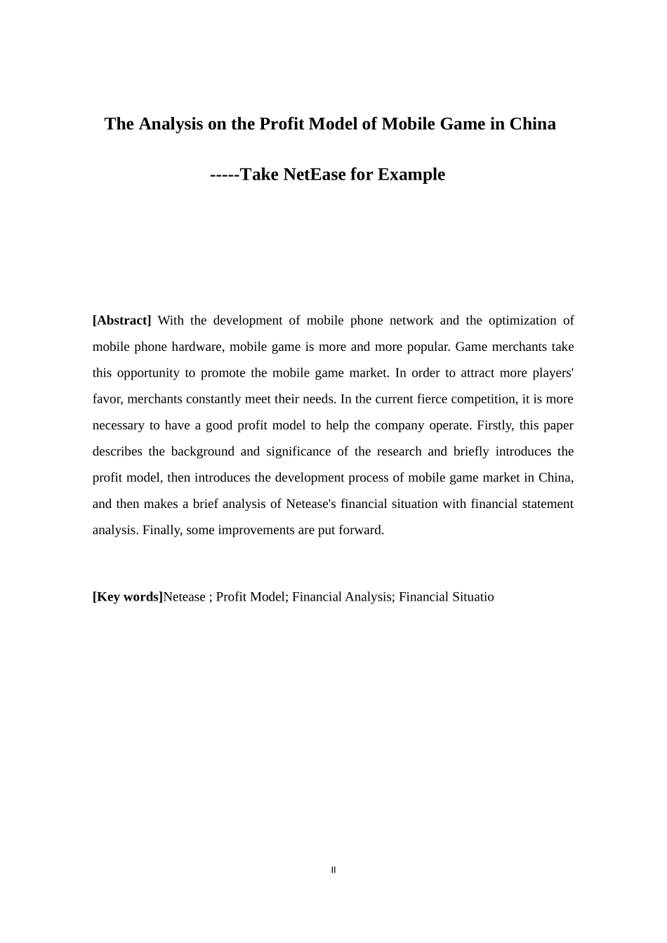 我国手机游戏盈利模式探究—以网易公司为例子_第2页