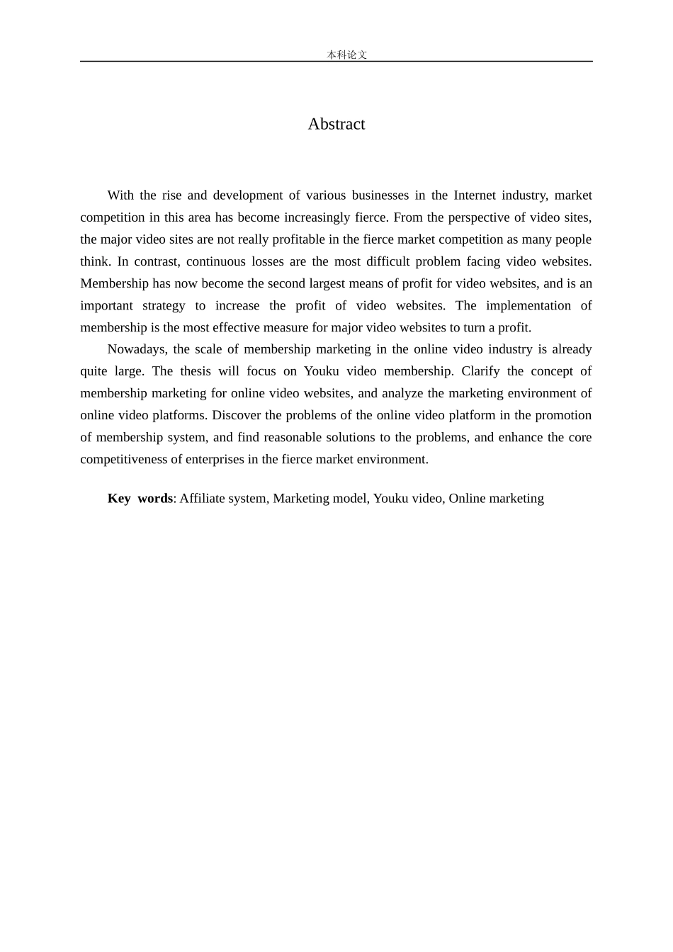 网络视频网站营销策略研究论文_第2页