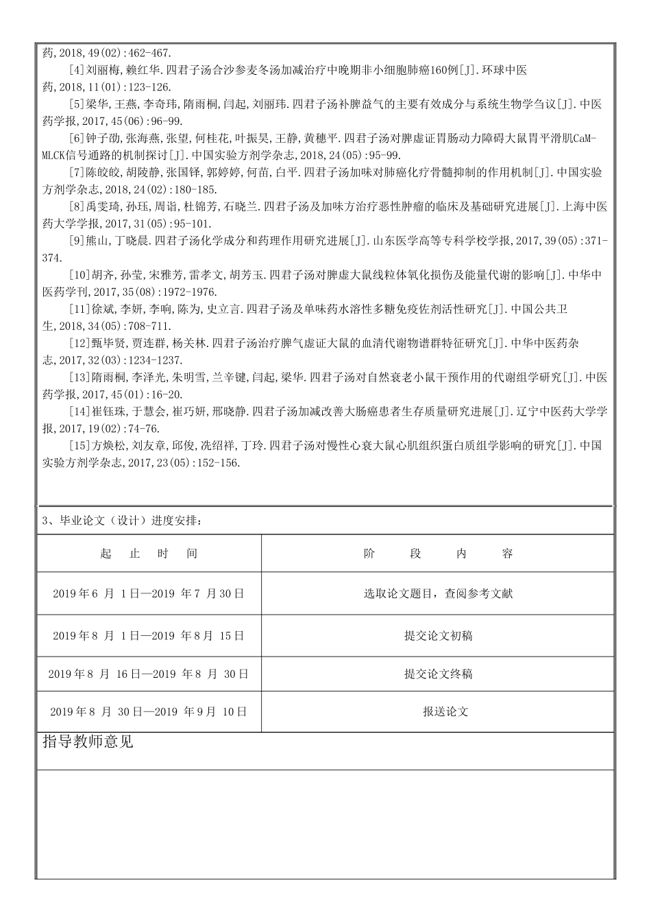 四君子汤加减治疗慢性心力衰竭气虚痰瘀证的临床效果开题报告_第2页