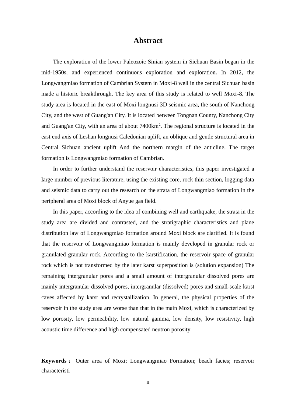 气田磨溪区块外围地区龙王庙组储层特征描述_第2页