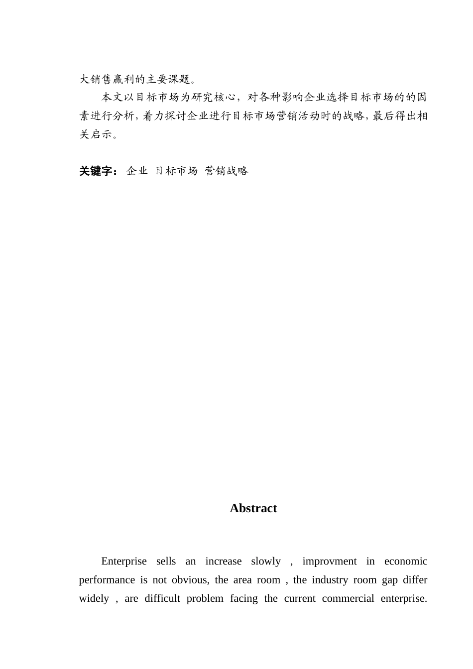 浅析企业目标市场营销战略  市场营销专业_第2页