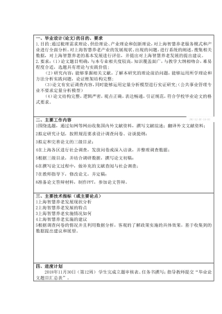 上海智慧养老研究分析