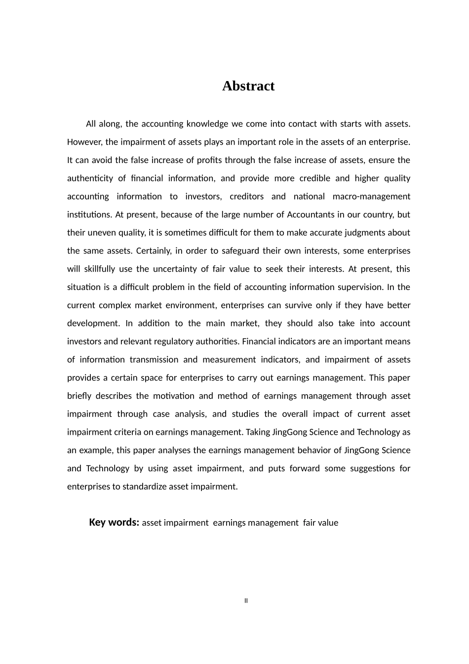 上市公司利用资产减值进行盈余管理行为的研究——以精功科技为例_第2页