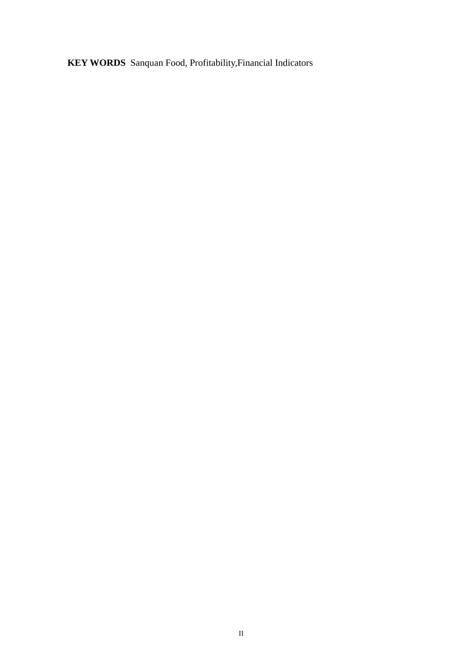 上市公司盈利研究上市公司盈利研究——以三全食品股份有限公司为例分析_第3页