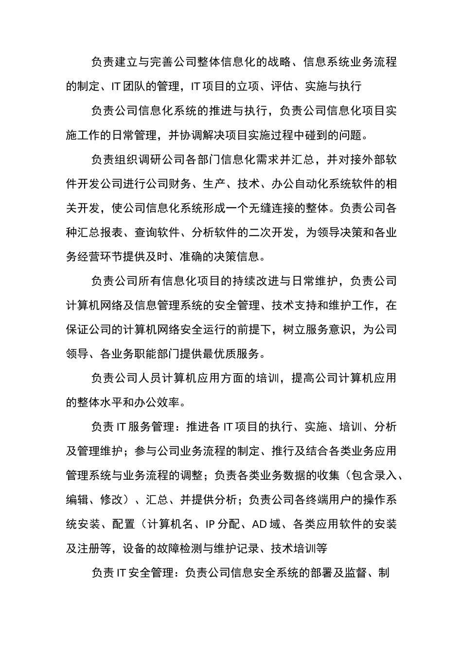 企业信息部门建立方案_第2页