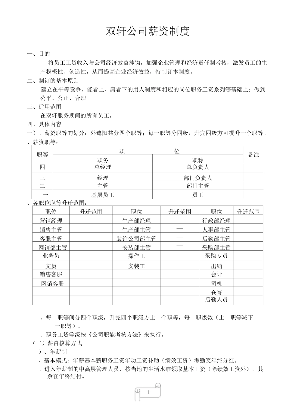 公司薪资制度_第1页