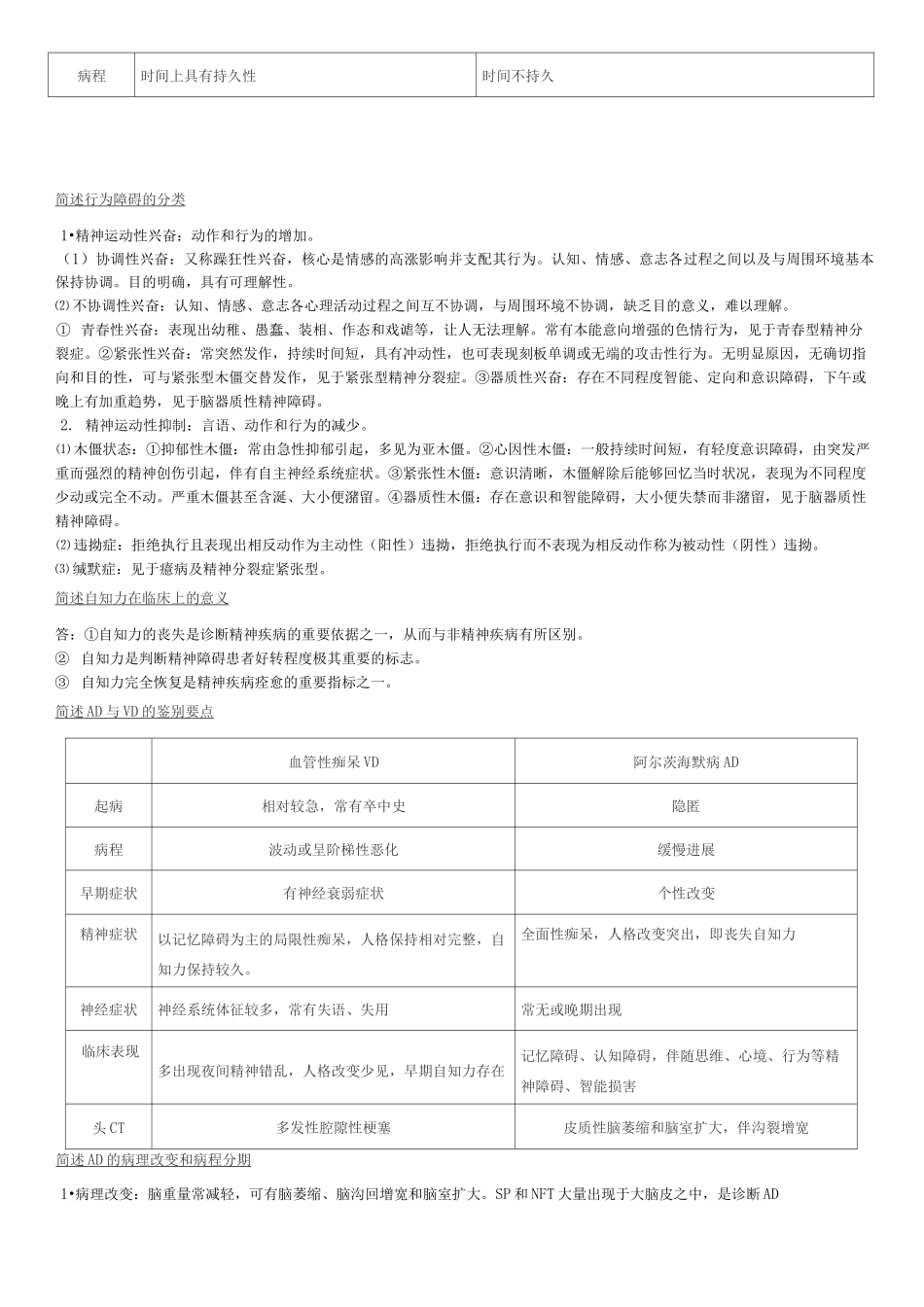 精神病学名词解释及问答题重点_第3页