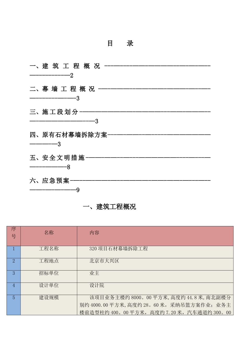石材幕墙幕墙拆除方案_第2页