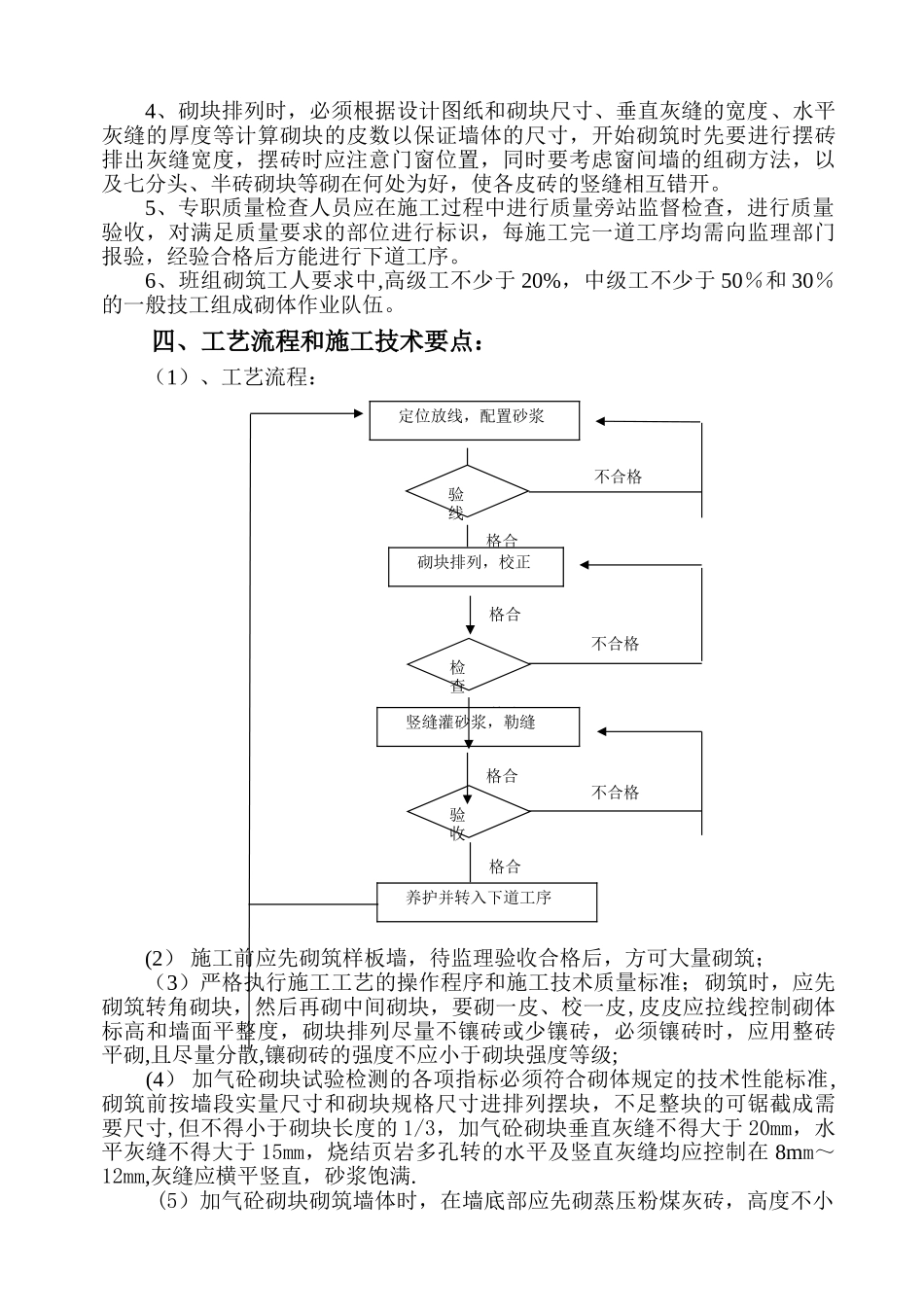 砌体工程施工方案44432_第3页