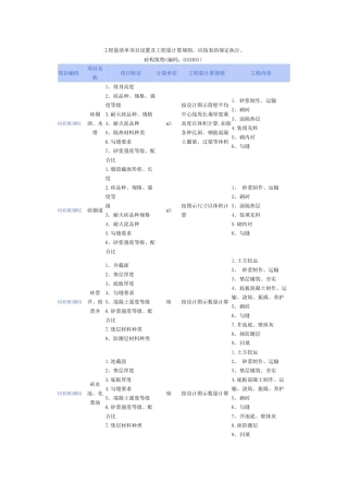 砌筑工程计算规则